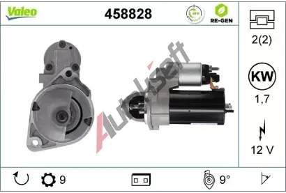 VALEO Startr VALEO RE-GEN REMANUFACTURED VA 458828, 458828