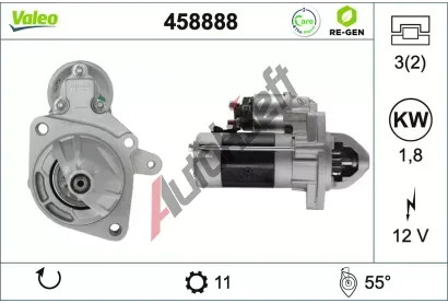 VALEO Start�r VALEO RE-GEN REMANUFACTURED VA 458888, 458888