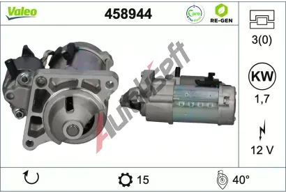 VALEO Start�r VALEO RE-GEN REMANUFACTURED VA 458944, 458944