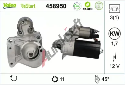 VALEO Start�r VALEO RE-GEN REMANUFACTURED VA 458950, 458950