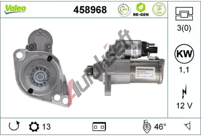 VALEO Start�r VALEO RE-GEN REMANUFACTURED STOP&START VA 458968, 458968