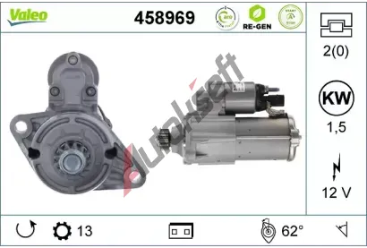 VALEO Start�r VALEO RE-GEN REMANUFACTURED STOP&START VA 458969, 458969