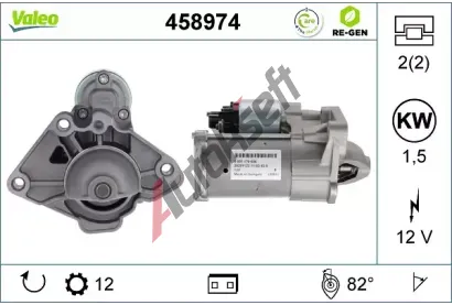 VALEO Startr VALEO RE-GEN REMANUFACTURED VA 458974, 458974