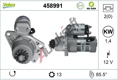 VALEO Start�r VALEO RE-GEN REMANUFACTURED VA 458991, 458991