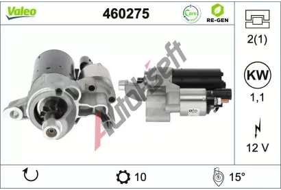 VALEO Startr VALEO RE-GEN REMANUFACTURED VA 460275, 460275