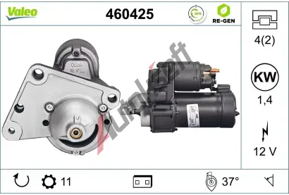 VALEO Startr VALEO RE-GEN REMANUFACTURED VA 460425, 460425