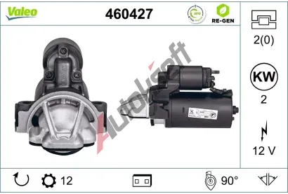 VALEO Startr VALEO RE-GEN REMANUFACTURED VA 460427, 460427