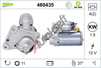 VALEO Startr VALEO RE-GEN REMANUFACTURED VA 460435, 460435