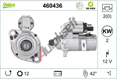 VALEO Startr VALEO RE-GEN REMANUFACTURED VA 460436, 460436