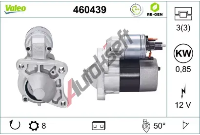 VALEO Startr VALEO RE-GEN REMANUFACTURED VA 460439, 460439
