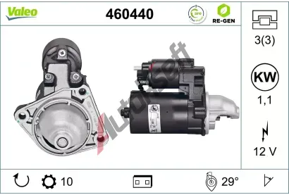 VALEO Startr VALEO RE-GEN REMANUFACTURED VA 460440, 460440