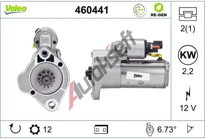 VALEO Startr VALEO RE-GEN REMANUFACTURED VA 460441, 460441