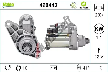 VALEO Startr VALEO RE-GEN REMANUFACTURED VA 460442, 460442