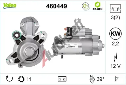 VALEO Startr VALEO RE-GEN REMANUFACTURED VA 460449, 460449