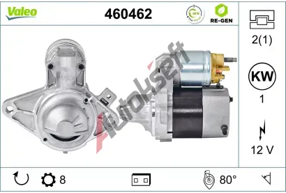 VALEO Startr VALEO RE-GEN REMANUFACTURED VA 460462, 460462