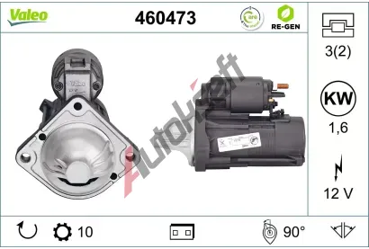 VALEO Start�r VALEO RE-GEN REMANUFACTURED VA 460473, 460473