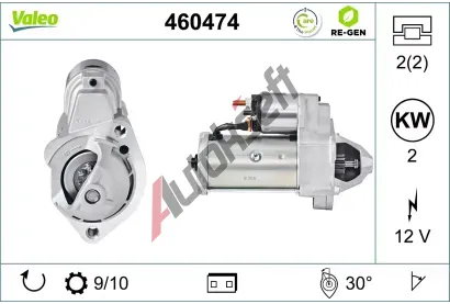 VALEO Startr VALEO RE-GEN REMANUFACTURED VA 460474, 460474