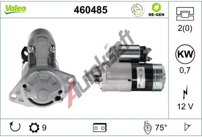VALEO Startr VALEO RE-GEN REMANUFACTURED VA 460485, 460485