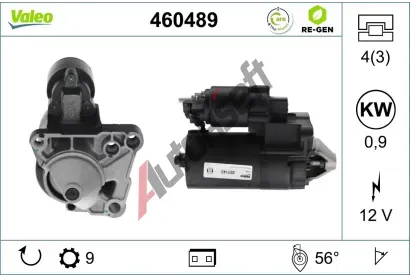VALEO Startr VALEO RE-GEN REMANUFACTURED VA 460489, 460489