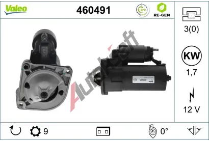 VALEO Startr VALEO RE-GEN REMANUFACTURED VA 460491, 460491