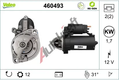 VALEO Startr VALEO RE-GEN REMANUFACTURED VA 460493, 460493