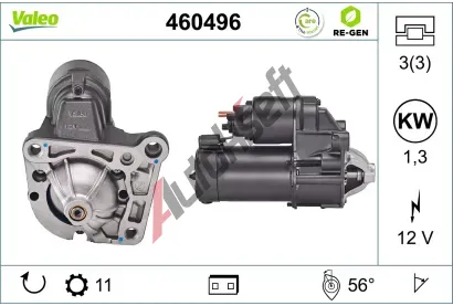 VALEO Startr VALEO RE-GEN REMANUFACTURED VA 460496, 460496