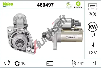 VALEO Startr VALEO RE-GEN REMANUFACTURED VA 460497, 460497