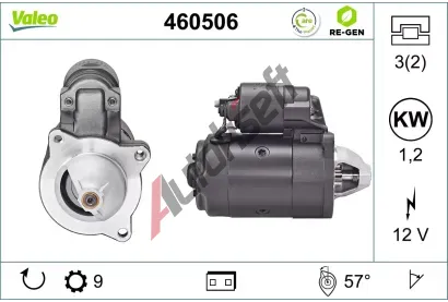 VALEO Startr VALEO RE-GEN REMANUFACTURED VA 460506, 460506