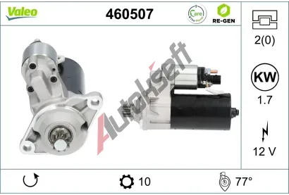 VALEO Startr VALEO RE-GEN REMANUFACTURED VA 460507, 460507