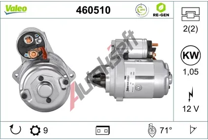 VALEO Startr VALEO RE-GEN REMANUFACTURED VA 460510, 460510