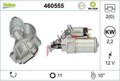 VALEO Start�r VALEO RE-GEN REMANUFACTURED VA 460555, 460555