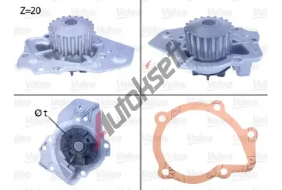 VALEO Vodn erpadlo VA 506011, 506011