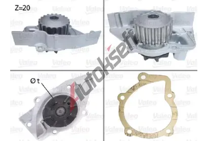 VALEO Vodn erpadlo VA 506029, 506029