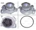 Vodn erpadlo, chlazen motoru VALEO ‐ VA 506105