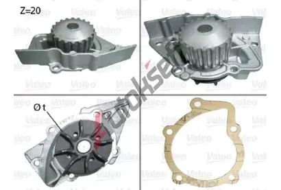 VALEO Vodn erpadlo VA 506117, 506117