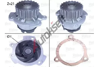 VALEO Vodn erpadlo VA 506151, 506151