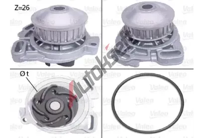 VALEO Vodn erpadlo VA 506190, 506190