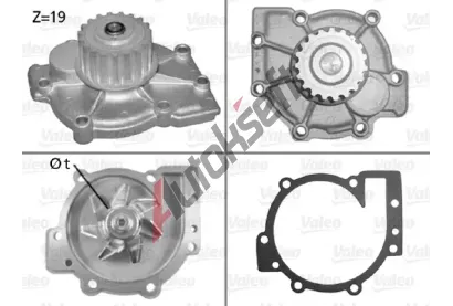 VALEO Vodn erpadlo VA 506325, 506325