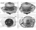 Vodn erpadlo, chlazen motoru VALEO ‐ VA 506397