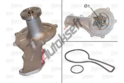 VALEO Vodn erpadlo VA 506455, 506455