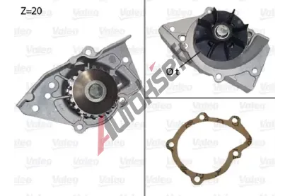 VALEO Vodn erpadlo VA 506574, 506574