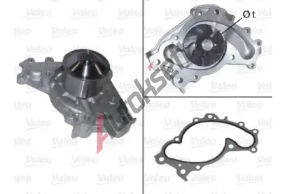 VALEO Vodn erpadlo VA 506618, 506618