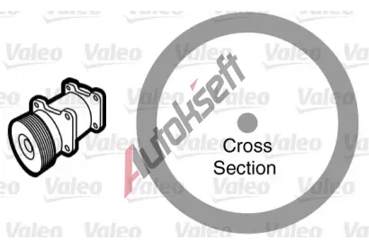 VALEO O-krouky, bal. 20 ks - NHRADA - DK O0156 VA 509176, 509176