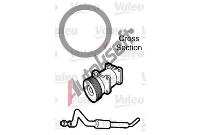 VALEO Tsnn potrub chladiva VA 509736, 509736