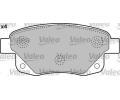 VALEO Sada brzdovch destiek kotouov brzdy VA 541736, 541736