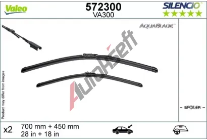 VALEO St�ra� SILENCIO AQUABLADE SET VA 572300, 572300