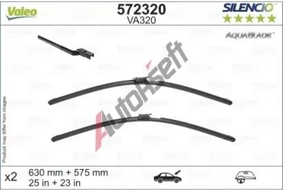 VALEO Stra SILENCIO AQUABLADE SET VA 572320, 572320