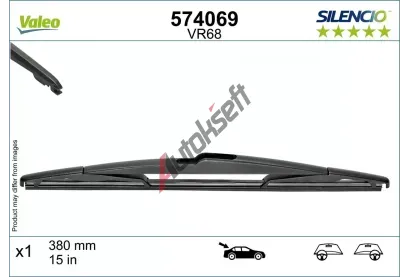 VALEO Stěrač SILENCIO REAR VA 574069, 574069 VALEO Stěrač SILENCIO REAR VA 574069, 574069
