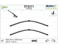 VALEO Sada stra SILENCIO X-TRM - 650 + 650 mm ‐ VA 574311