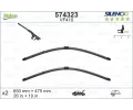 VALEO Sada stra SILENCIO X-TRM - 650 + 475 mm ‐ VA 574323